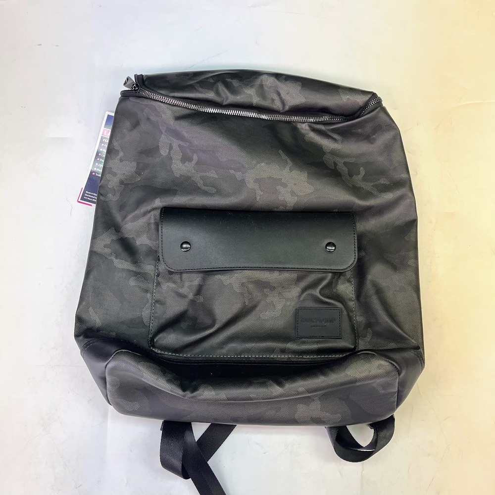 Duchamp London Charcoal Camo Laptop Backpack 16742 Mens‎ Travel Work Bag NEW